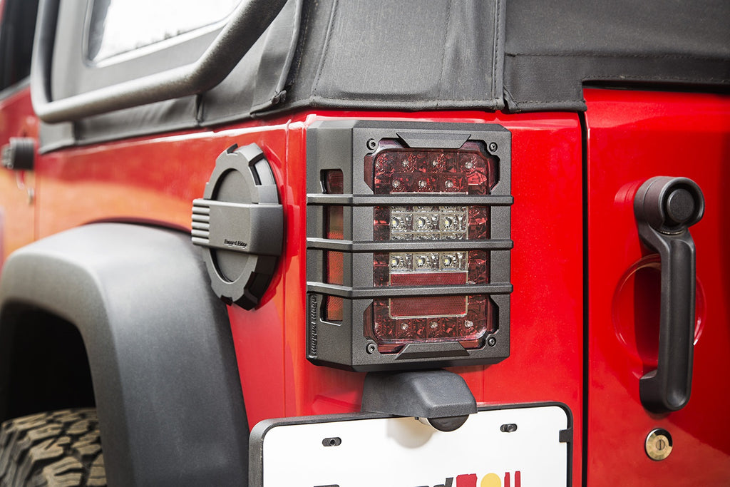 Rugged Ridge Elite Tail Light Guards 11226.05