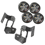 Rugged Ridge A-Pillar Light Kit 11232.34