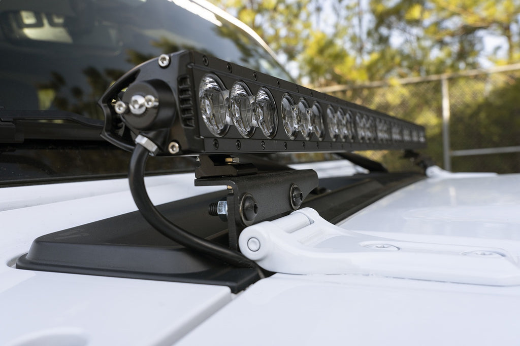 Rugged Ridge Cowl Light Bar Bracket 11232.71