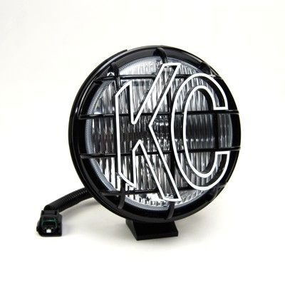 KC Hilites 6 in Apollo Pro Halogen - Single Light - 55W Fog Beam - Replacement for 05-06 Jeep TJ