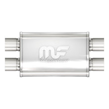 Load image into Gallery viewer, MagnaFlow 4 X 9in. Oval Straight-Through Performance Exhaust Muffler 11378