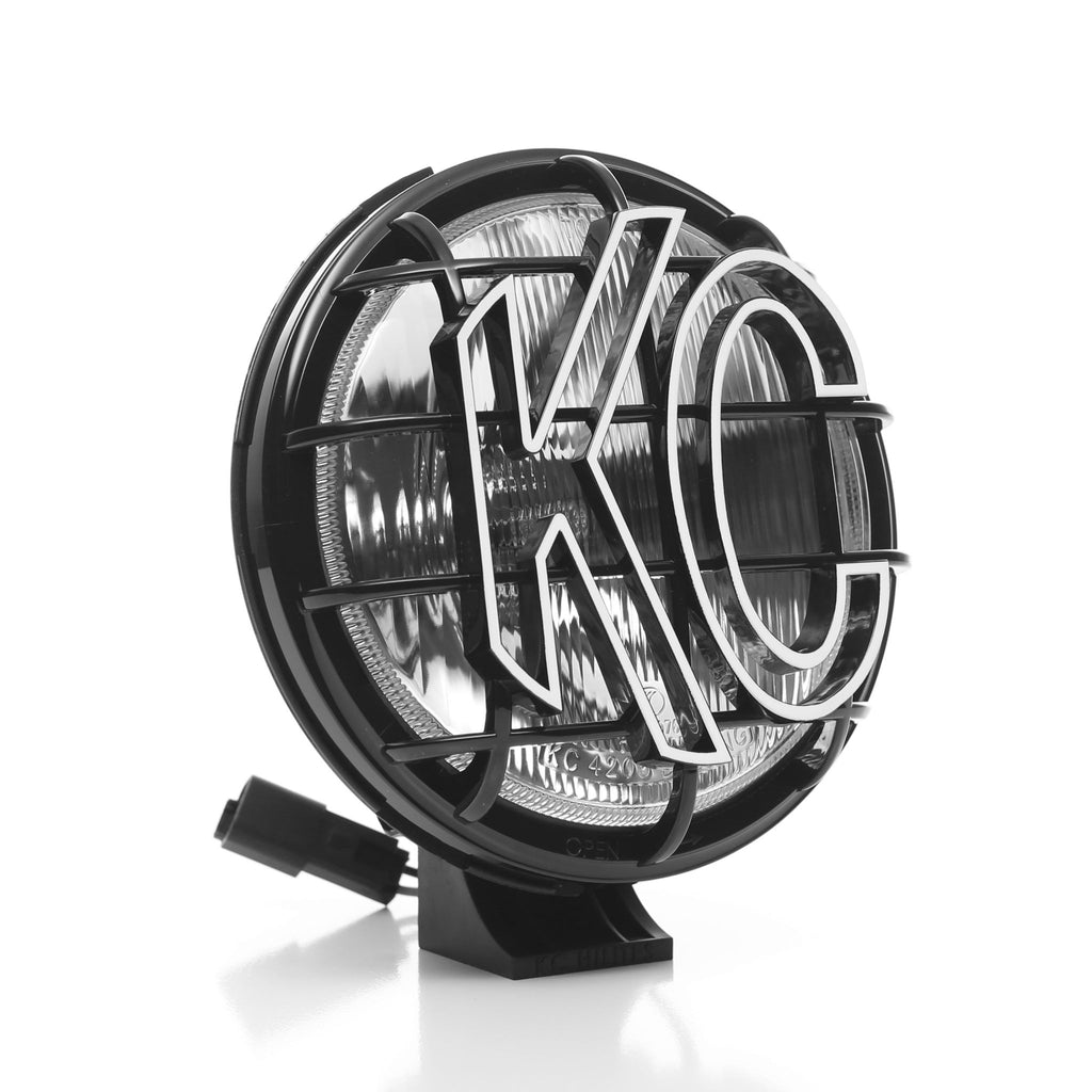 KC Hilites 6 in Apollo Pro Halogen - Single Light - 100W Spread Beam