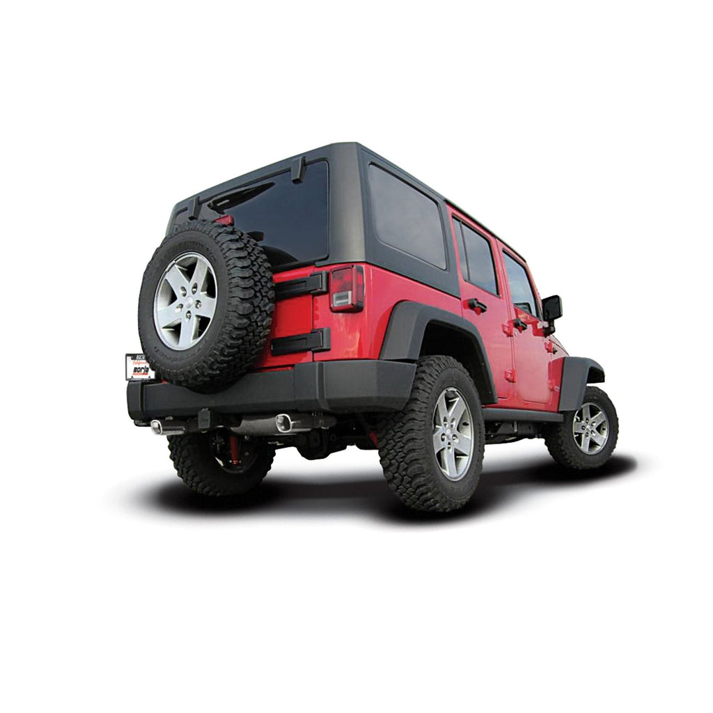 2012-2018 Jeep Wrangler JK/ JKU Axle-Back Exhaust System Touring