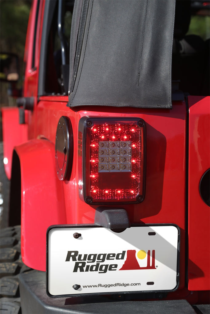 Rugged Ridge LED Tail Light Set 12403.88