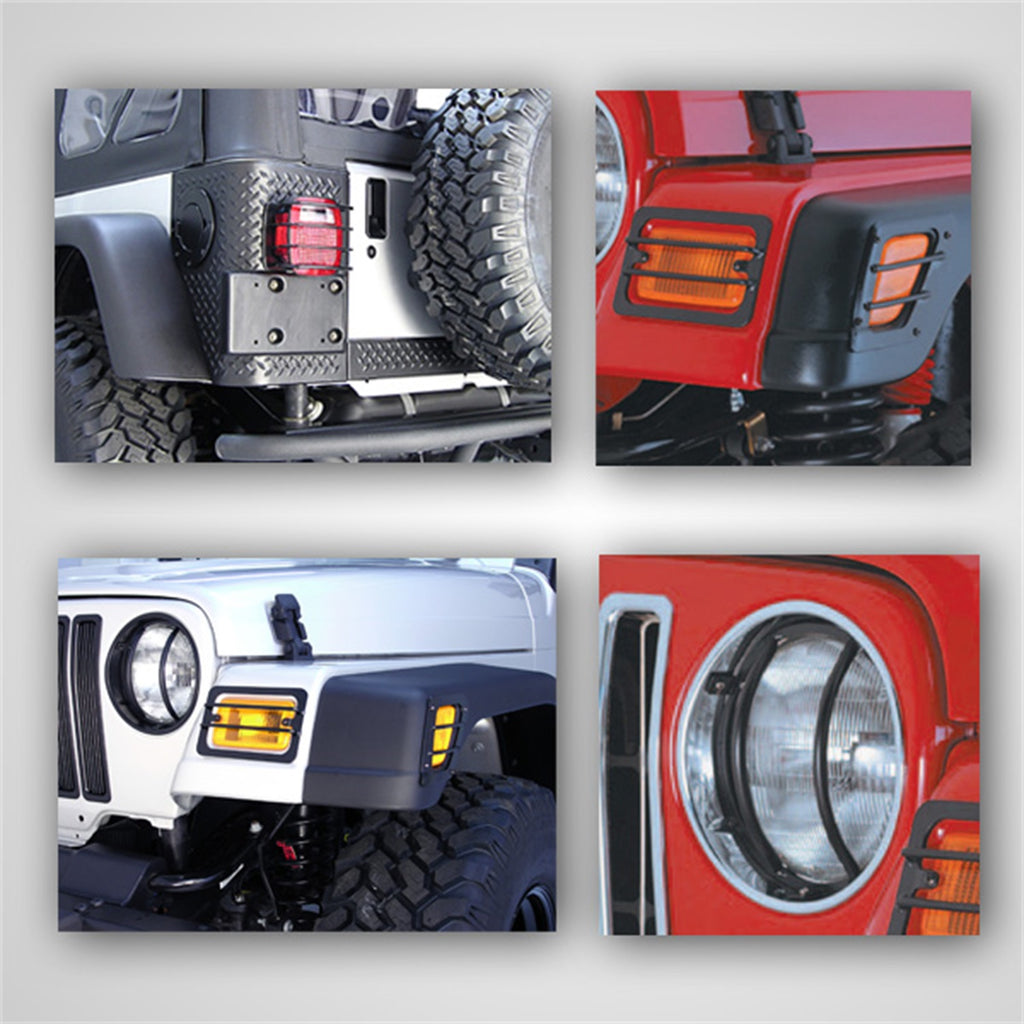 Rugged Ridge Euro Guard Kit Offroad/Racing Lamp Guard 12495.02