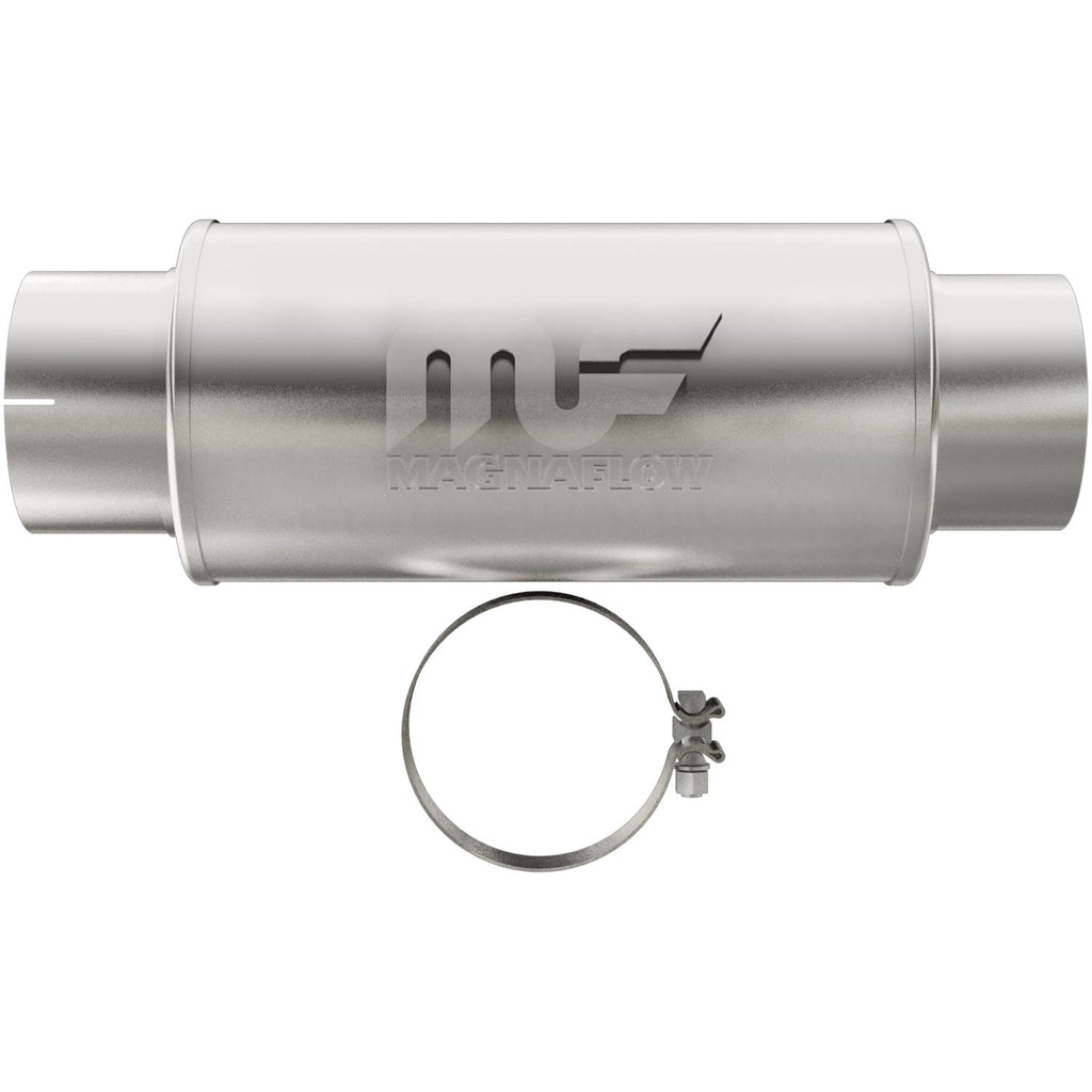 MagnaFlow 7 X 7in. Round Straight-Through Performance Exhaust Muffler 12776