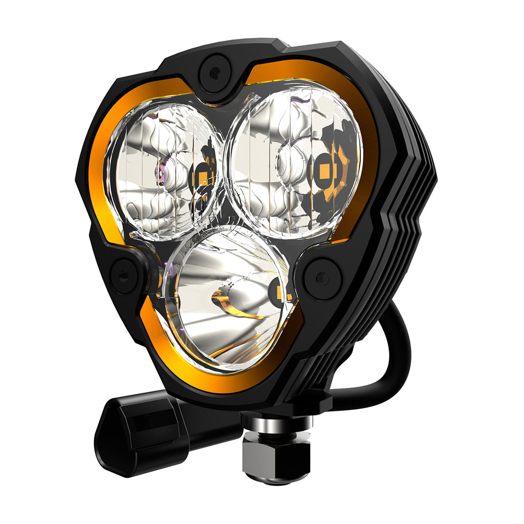 KC Hilites FLEX ERA 3 - Single Light - 40W Combo Beam