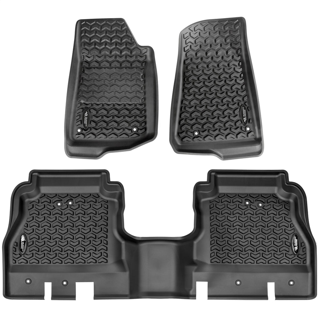 Rugged Ridge Floor Liner Kit 12987.44