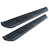 Raptor Series Raptor Series 7 in SSR Running Boards Black Textured Stainless Steel 1301-0039BT