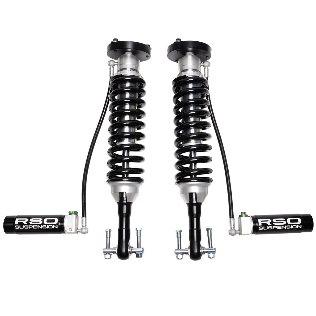 Raptor Series RSO Front 2.5 Coilover Adjustable Remote Reservoir Shocks 2-2.5in Lift 130215-424300