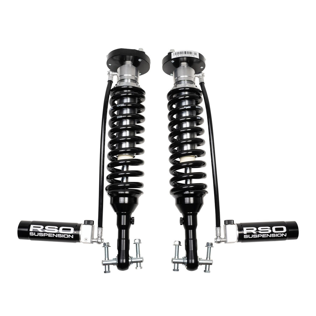 Raptor Series RSO Front 2.5 Coilover Adj Compression & Rebound Remote Resi Shocks 2.25in Lift 130215-452300