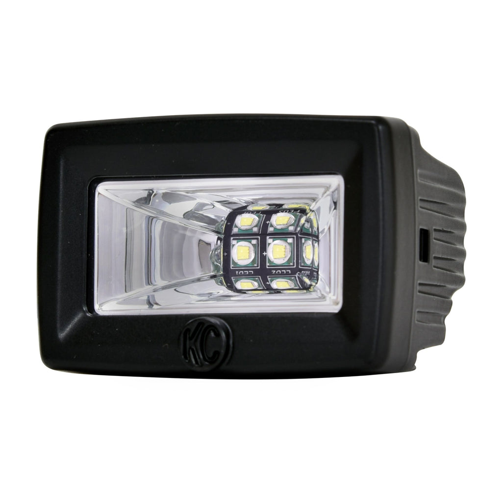 KC Hilites 2 in C-Series C2 LED - Single Light - 20W Flood Beam