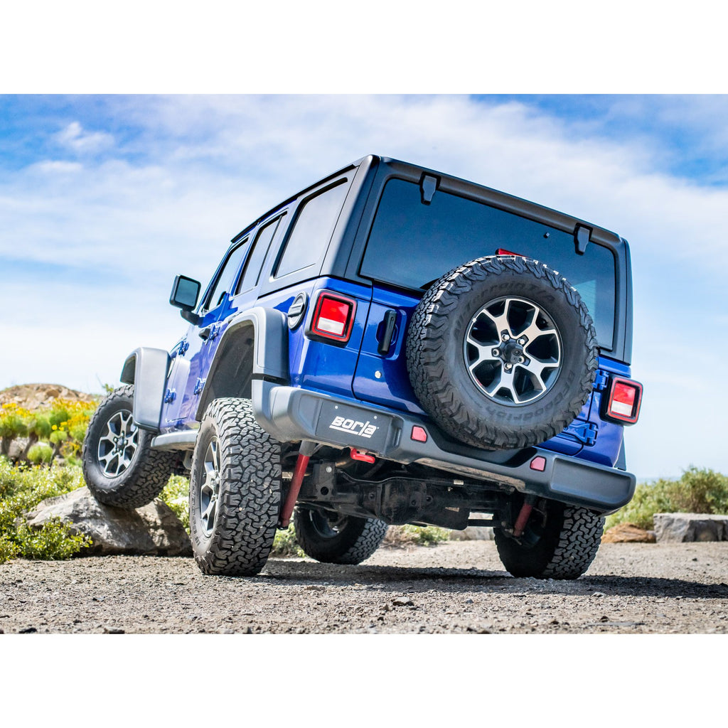 2018-2023 Jeep Wrangler JLU Cat-Back(tm) Exhaust System S-Type Climber