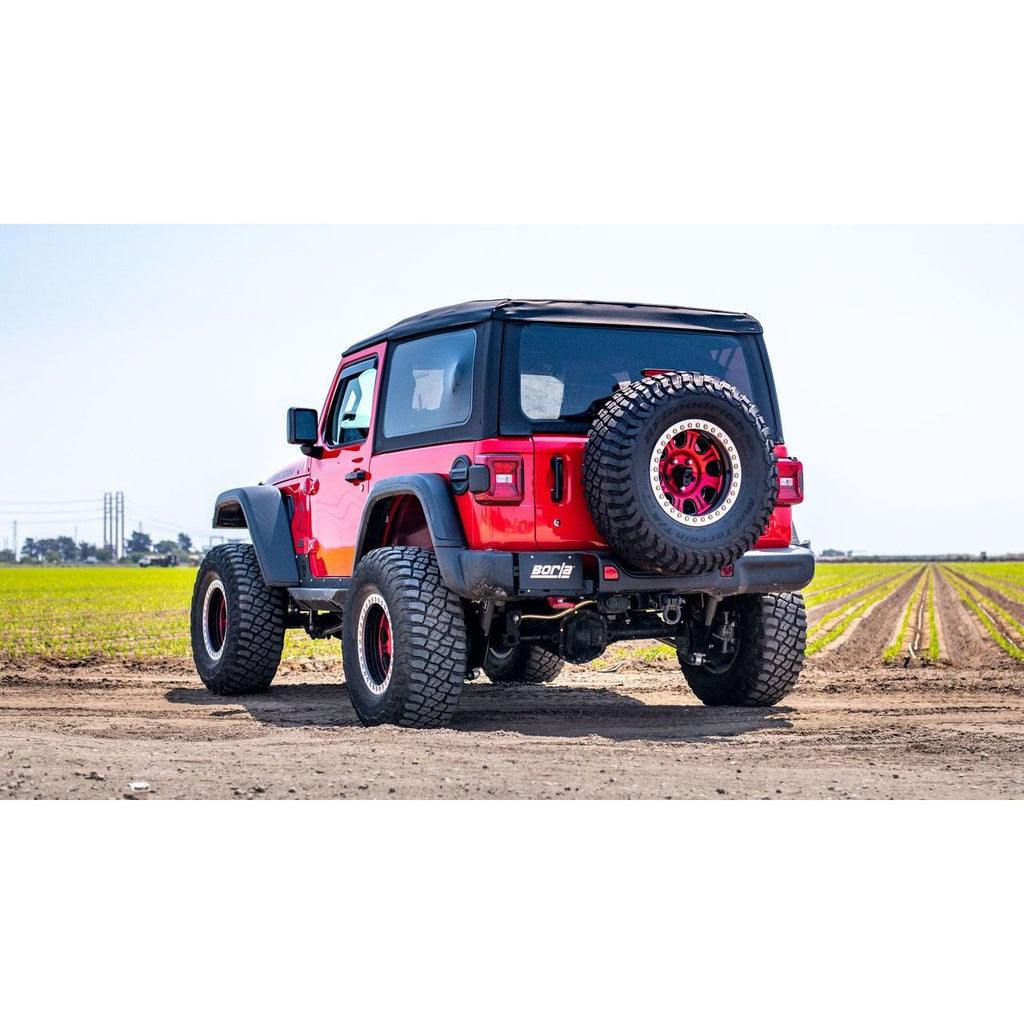 2018-2023 Jeep Wrangler JL Cat-Back(tm) Exhaust System Touring Climber