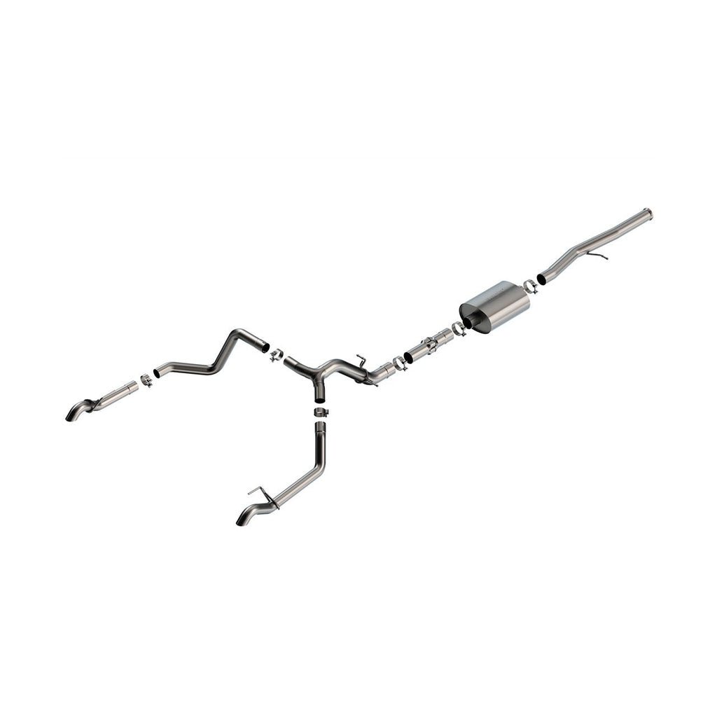 2022-2023 Chevrolet Silverado 1500 ZR2/ GMC Sierra 1500 AT4X Cat-Back(tm) Exhaust System ATAK(r)