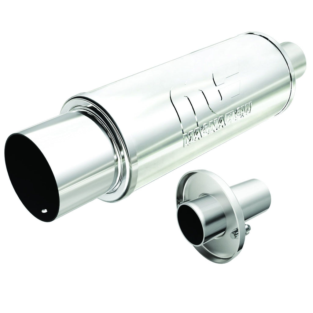 MagnaFlow Tunable 5in. Round Straight-Through Performance Exhaust Muffler 14852