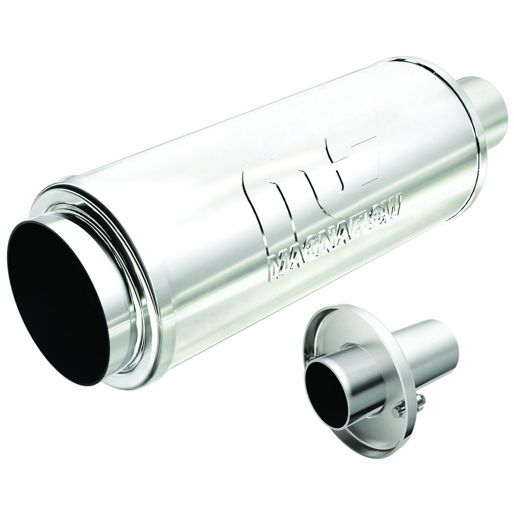 MagnaFlow Tunable 5in. Round Straight-Through Performance Exhaust Muffler 14853