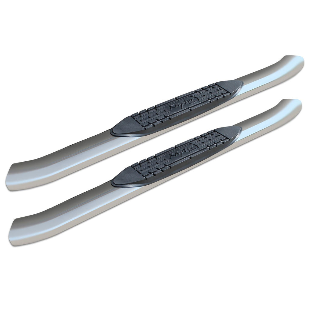 Raptor Series Raptor Series 4 in OE Style Curved Oval Steps Polished Stainless Steel 1502-0380