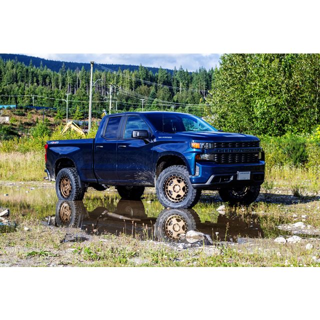 BELLTECH 150212TP LIFT KIT 4 IN. LIFT KIT INC. FRONT AND REAR TRAIL PERFORMANCE STRUTS/SHOCKS 2019-2023 SILVERADO / SIERRA 4WD 4 IN. LIFT