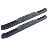 Raptor Series Raptor Series 5 in OE Style Curved Oval Steps Black E-Coated Alloy Steel 1601-0324B