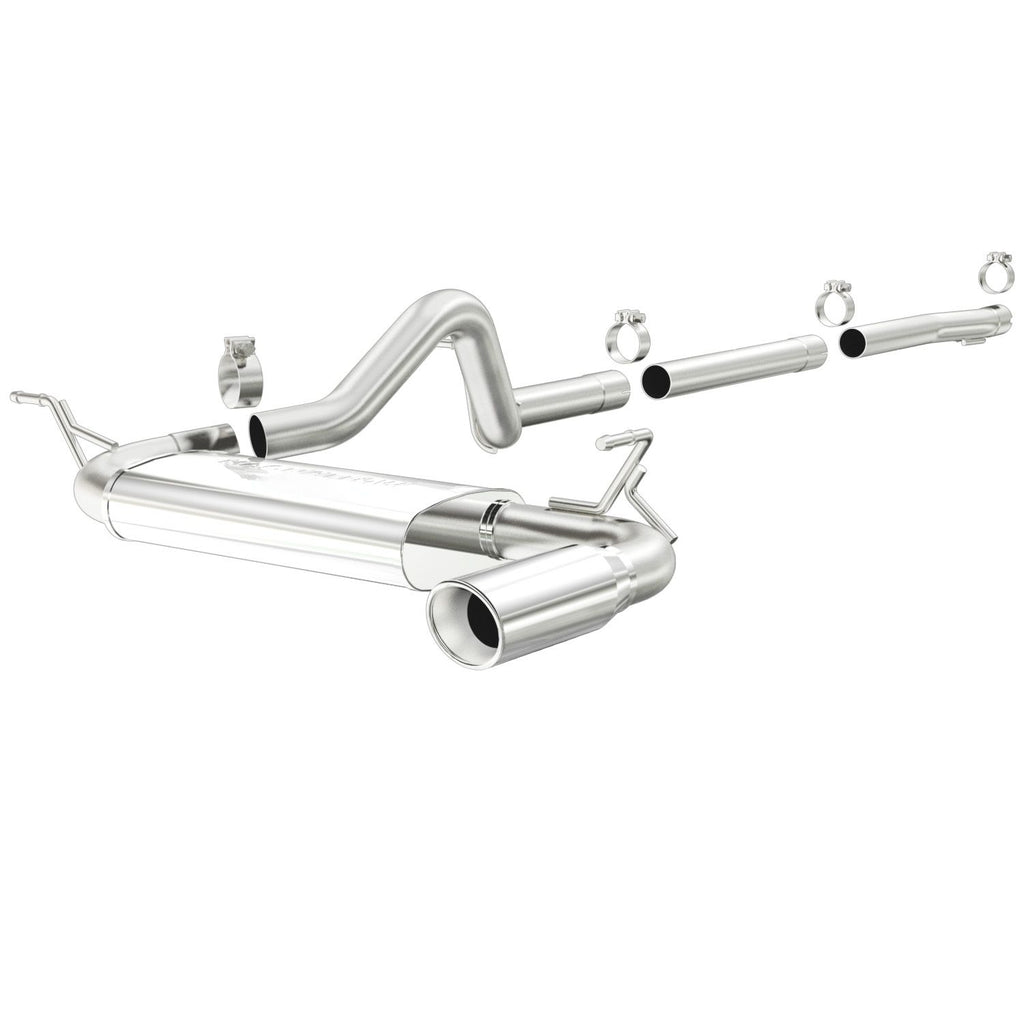 MagnaFlow 2007-2011 Jeep Wrangler Street Series Cat-Back Performance Exhaust System