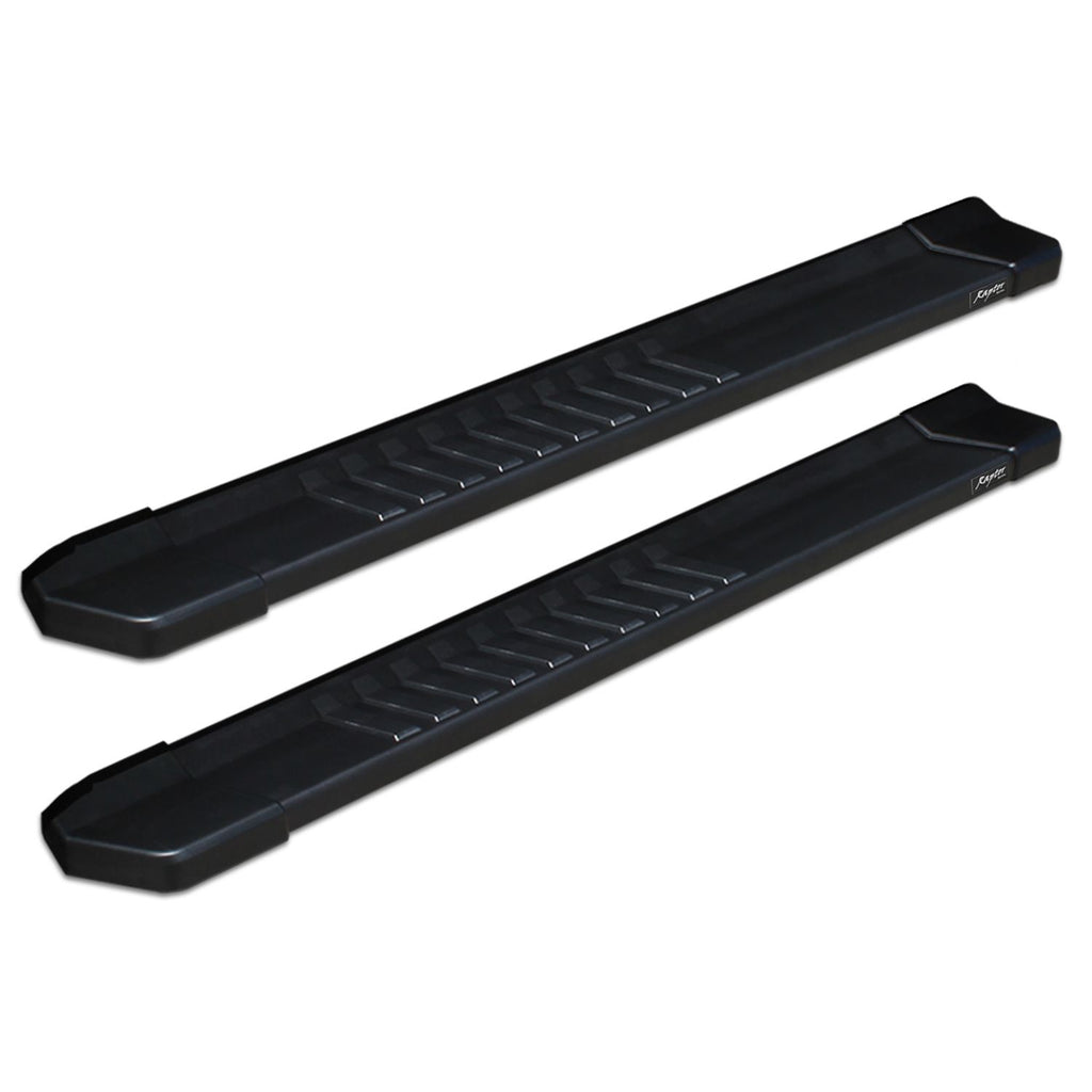 Raptor Series Raptor Series 6 in OEM Style Slide Track Running Boards Black Textured Aluminum 1703-0300BT