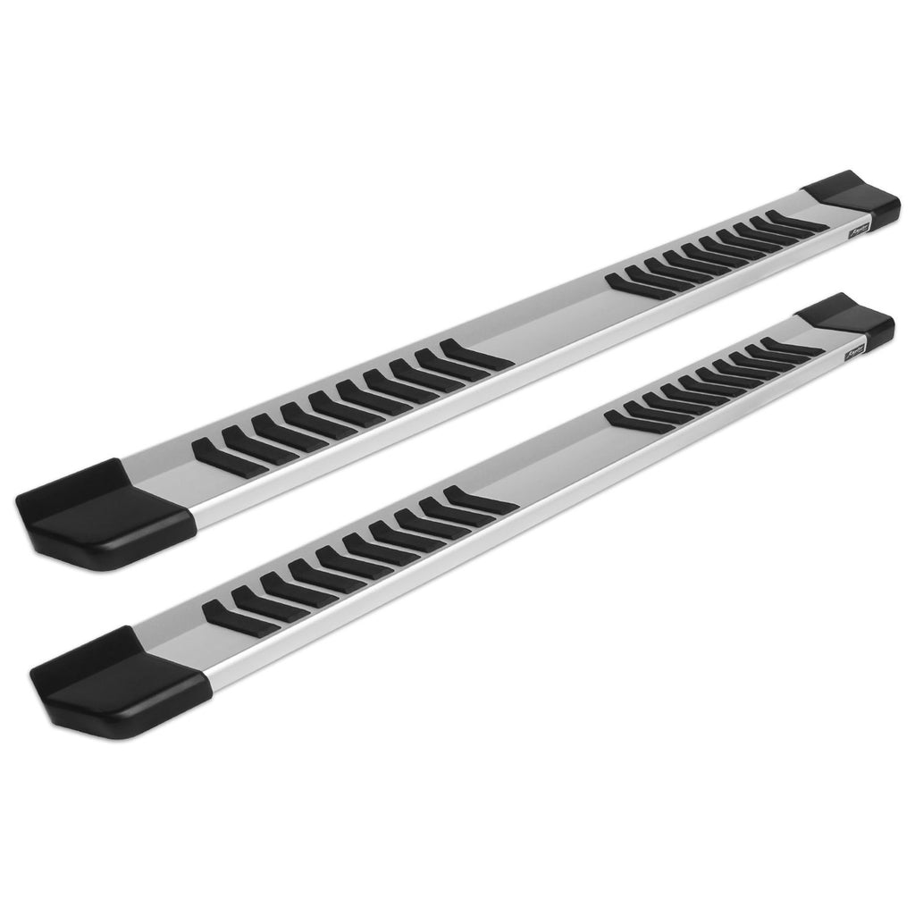 Raptor Series Raptor Series 6 in OEM Style Slide Track Running Boards Brushed Aluminum 1703-0251