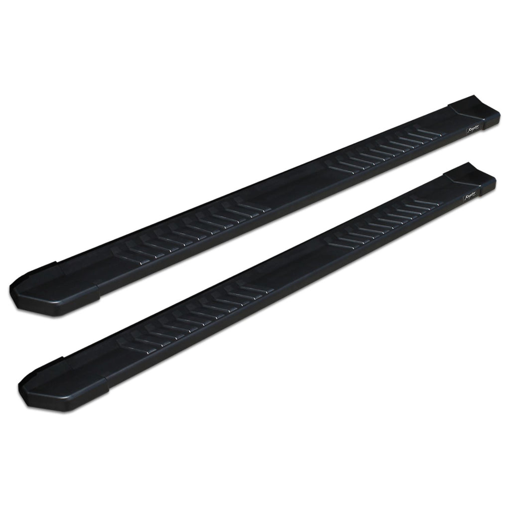 Raptor Series Raptor Series 6 in OEM Style Slide Track Running Boards Black Textured Aluminum 1703-0251BT