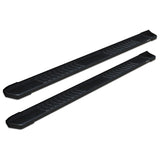 Raptor Series Raptor Series 6 in OEM Style Slide Track Running Boards Black Textured Aluminum 1707-0431BT