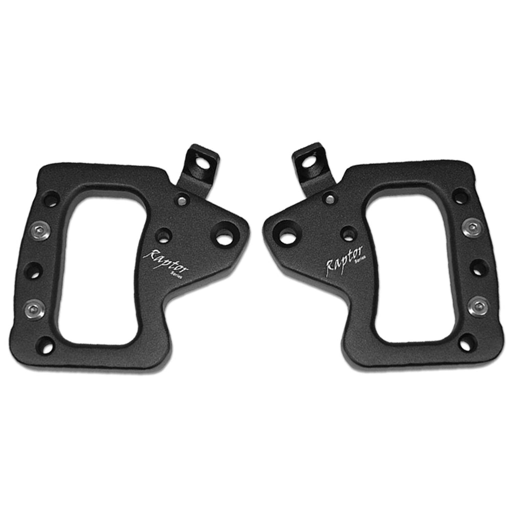 Raptor Series RSO Front Grab Handles Black Aluminum for Wrangler JK/JKU 170107-129700