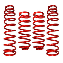 Load image into Gallery viewer, Raptor Series RSO Front and Rear Coil Springs 2.5in Lift Red for Wrangler JK/JKU 4-Door 170107-404500