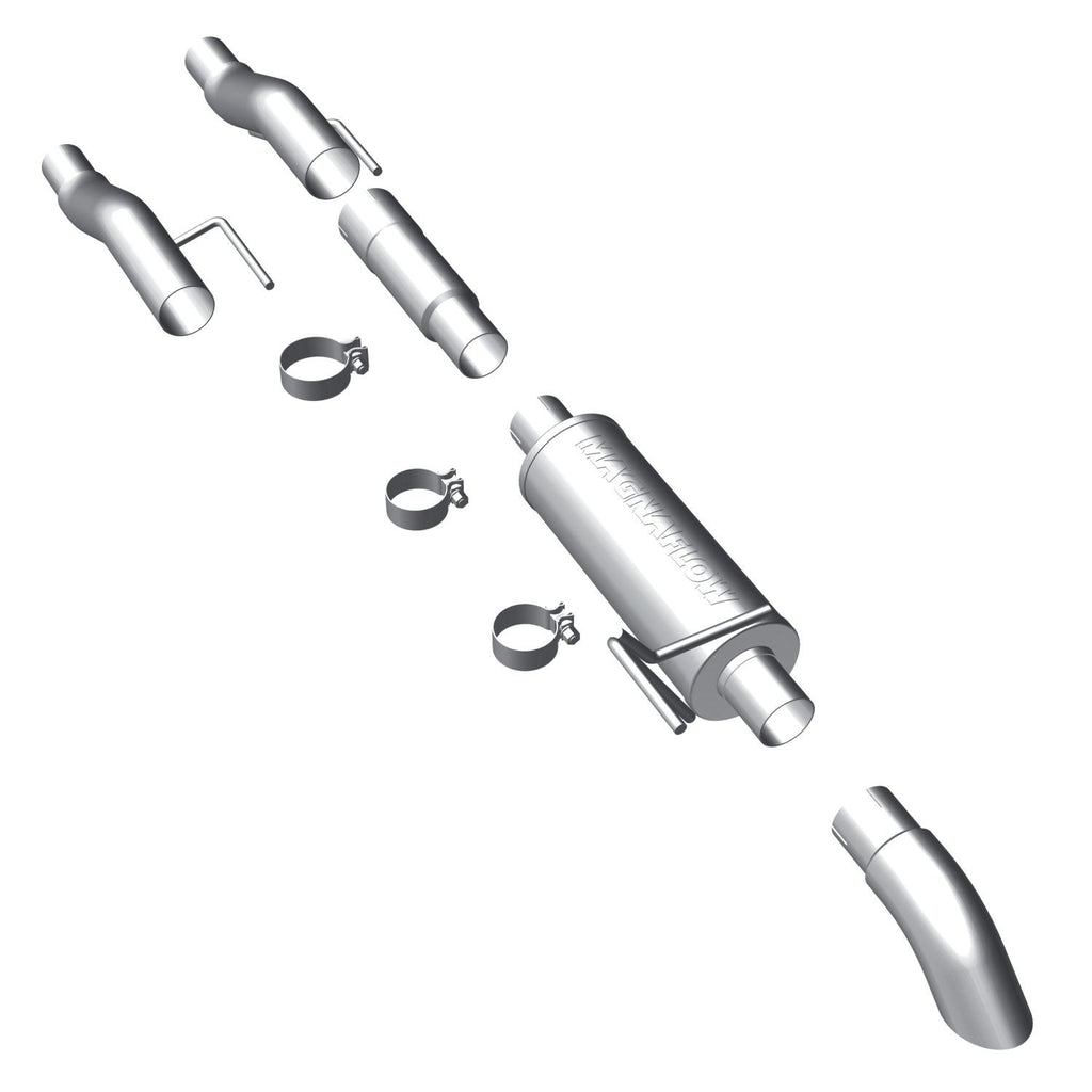 MagnaFlow Exhaust Products Off Road Pro Series Gas Stainless Cat-Back 17137