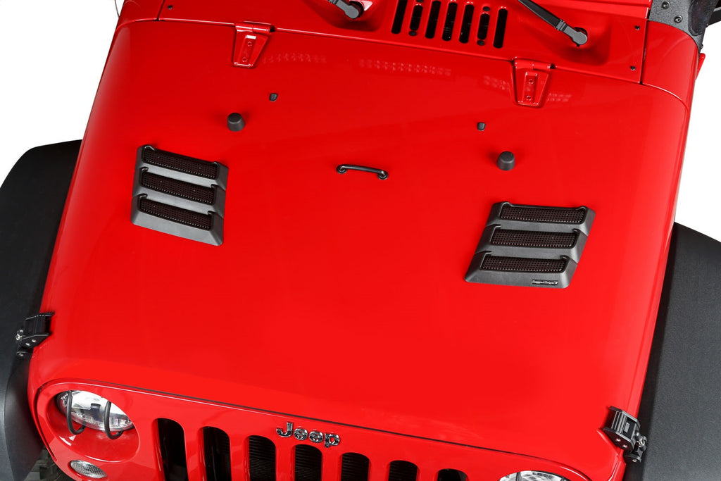 Rugged Ridge Performance Hood Vents 17759.09