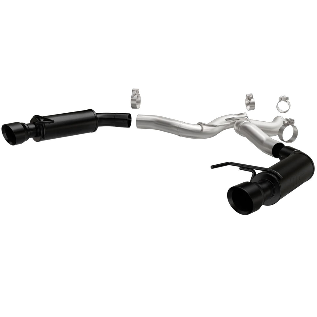 Competition Series Black Axle-Back System