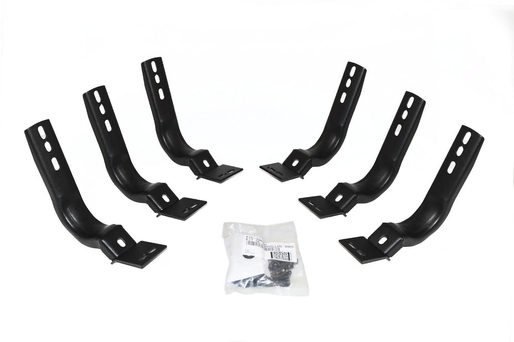 Big Country Truck Accessories 390595 - WIDESIDER Side Bars - BRACKET KIT ONLY - Textured Black