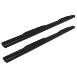 Raptor Series Raptor Series 5 in Oval Style Slide Track Running Boards Black Textured Aluminum 2003-0251BT