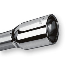 Load image into Gallery viewer, Tip 2.25in Inlet/ 3.625in x 2.5in Outlet Single Oval Rolled-Edge Angle-Cut