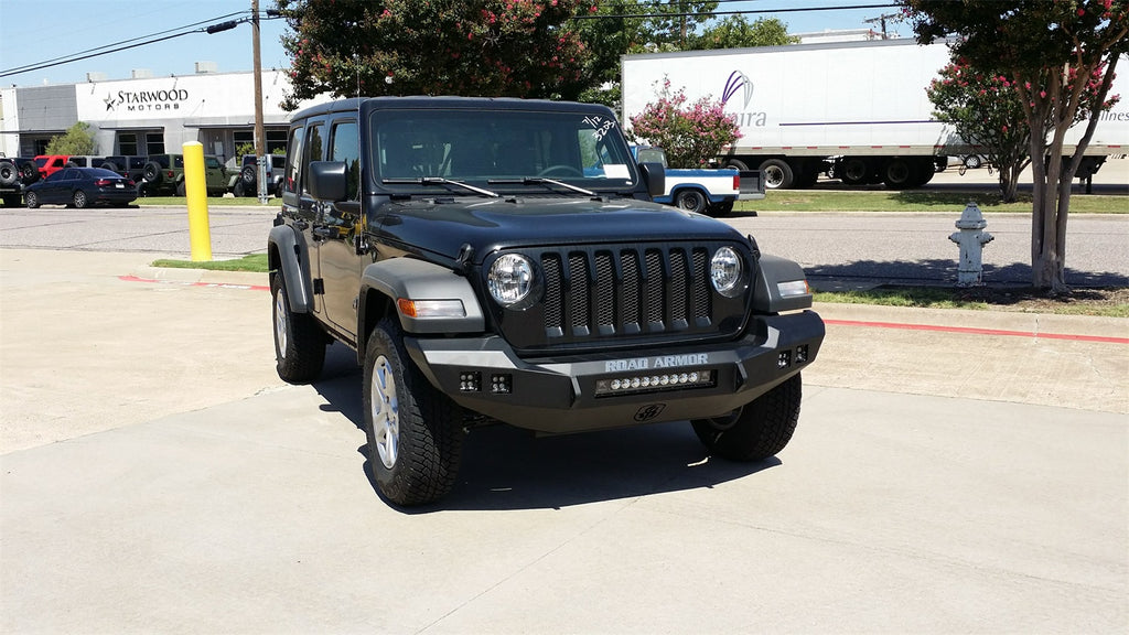 Road Armor Stealth Winch Front Bumper Sport/Sahara 5184F0B