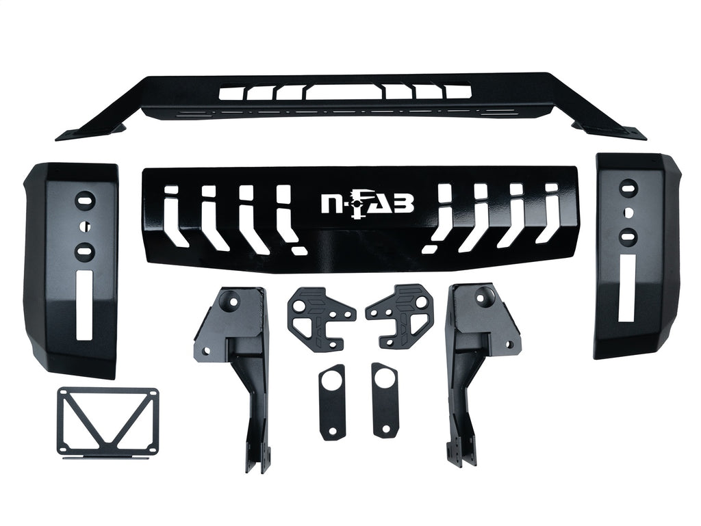 N-Fab HVM Bull Bar D19BB01-TX
