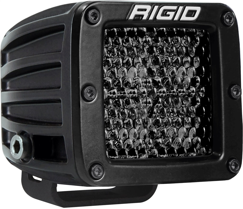 Rigid Industries D-SERIES PRO SPOT DIFFUSED MIDNIGHT SURFACE MOUNT PAIR 202513BLK