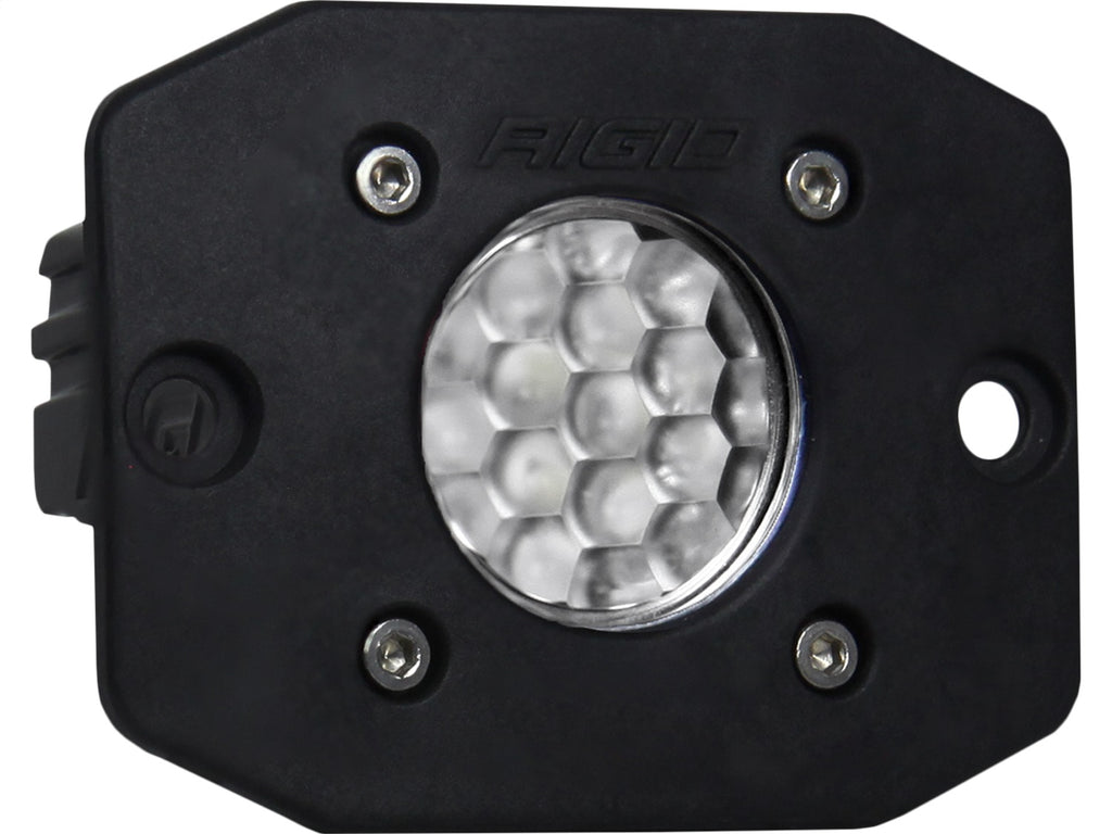 Rigid Industries RIGID Ignite LED Light; Diffused Lens; Flush Mount; Black Housing Single 20631