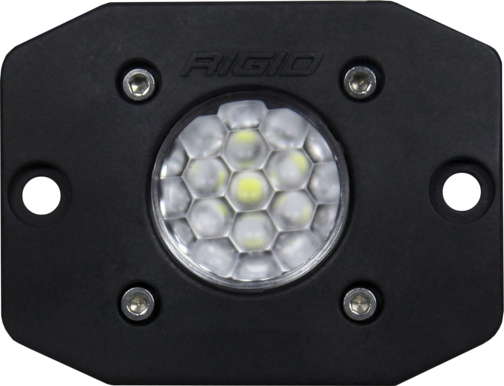 Rigid Industries RIGID Ignite LED Light; Diffused Lens; Flush Mount; Black Housing Single 20631