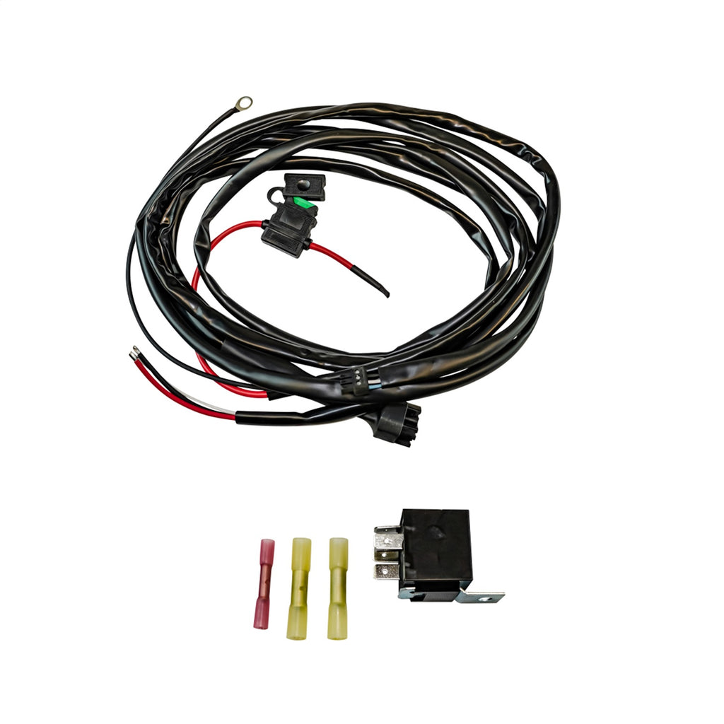 Rigid Industries RIGID Adapt Light Bar Small Wire Harness with 60 Amp Relay and Fuse Single 21043