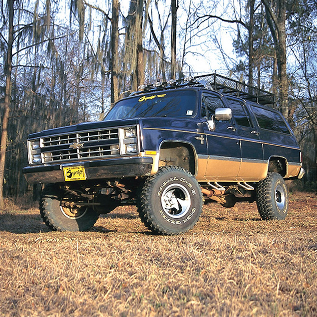 Superlift 6in. Lift Kit-73-87 K10/K15/73-91 Blazer/Jimmy/Sub 4WD-Rr Blck Kit wSL Shks K420