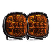 Load image into Gallery viewer, Rigid Industries Adapt XP with Amber PRO Lens Pair 300515