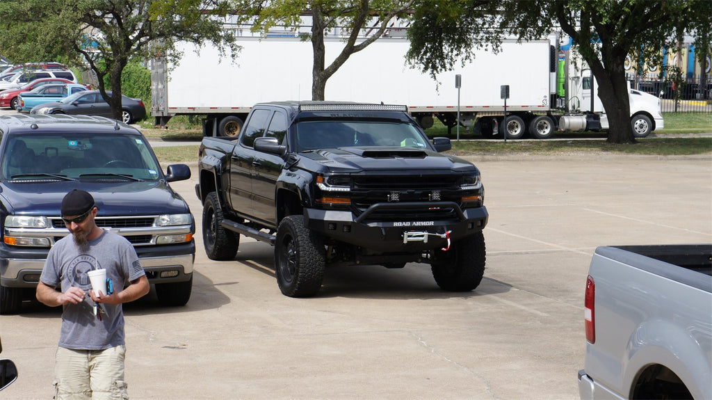 Road Armor Stealth Winch Front Bumper 316R4B