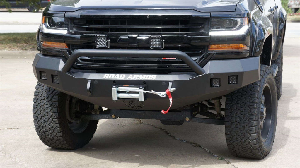 Road Armor Stealth Winch Front Bumper 316R4B