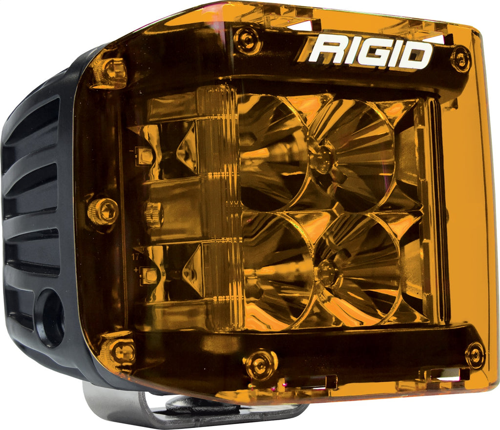 Rigid Industries RIGID Light Cover For D-SS Series LED Lights; Amber Single 32183