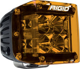 Rigid Industries RIGID Light Cover For D-SS Series LED Lights; Amber Single 32183
