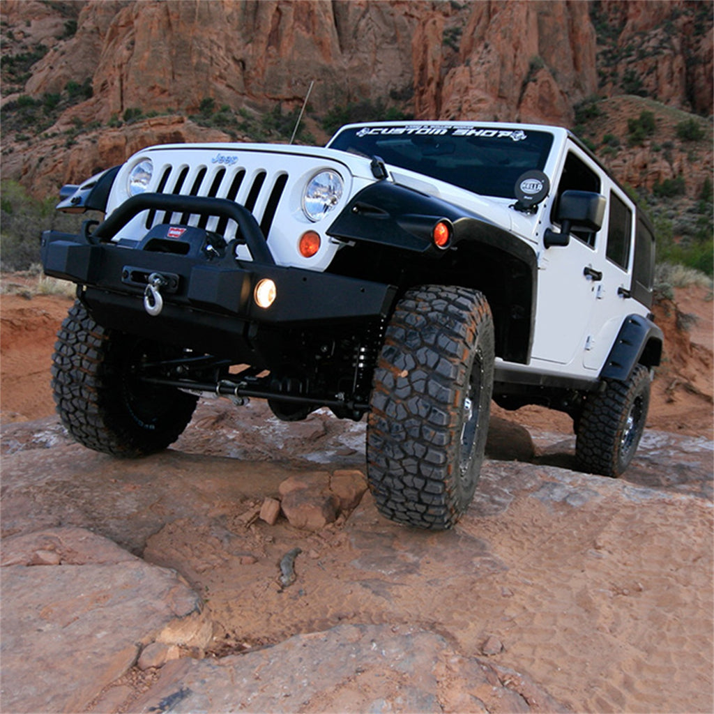 Superlift 4in. Lift Kit-07-18 Wrangler JK-4-door-w/FOX 2.0 Reservoir Shocks K928FX